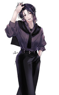 colored sketch
